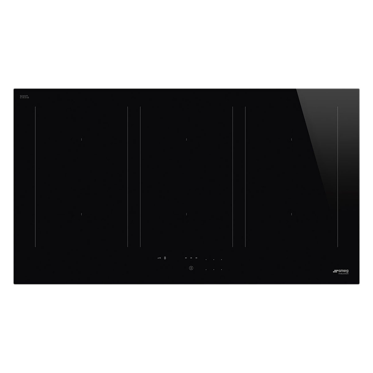 Induktionshäll Smeg SIM3964D Universal Svart Glas 6 Zoner