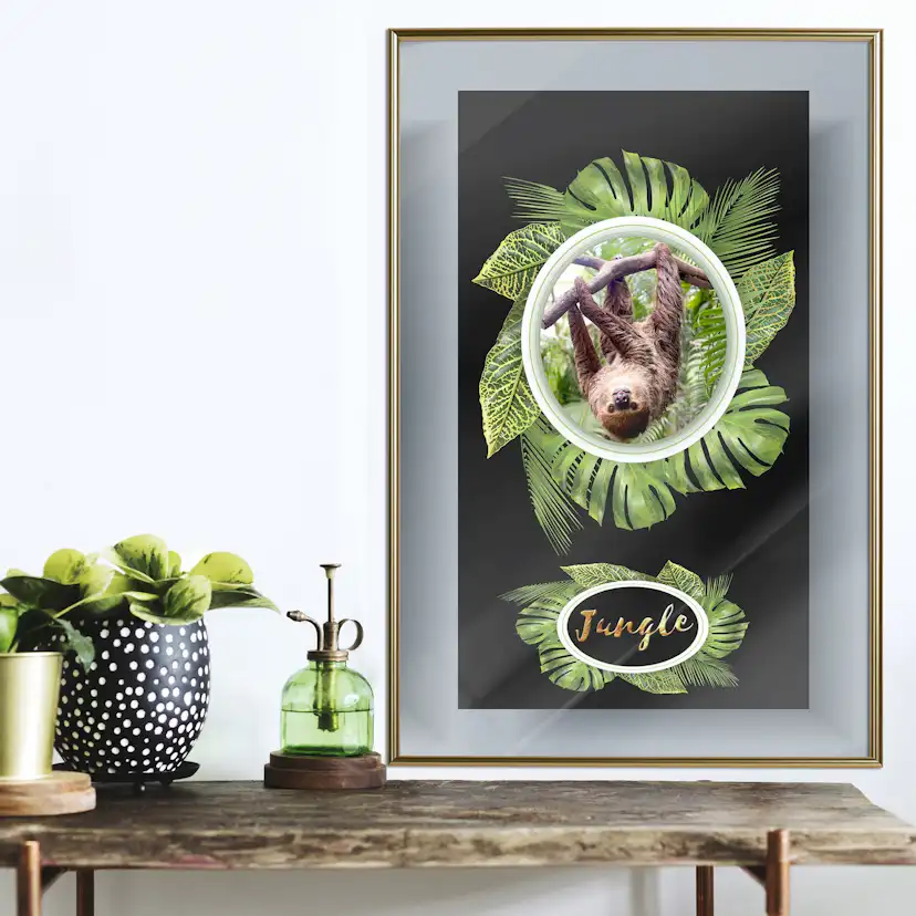 Poster Artgeist Affisch Sloth