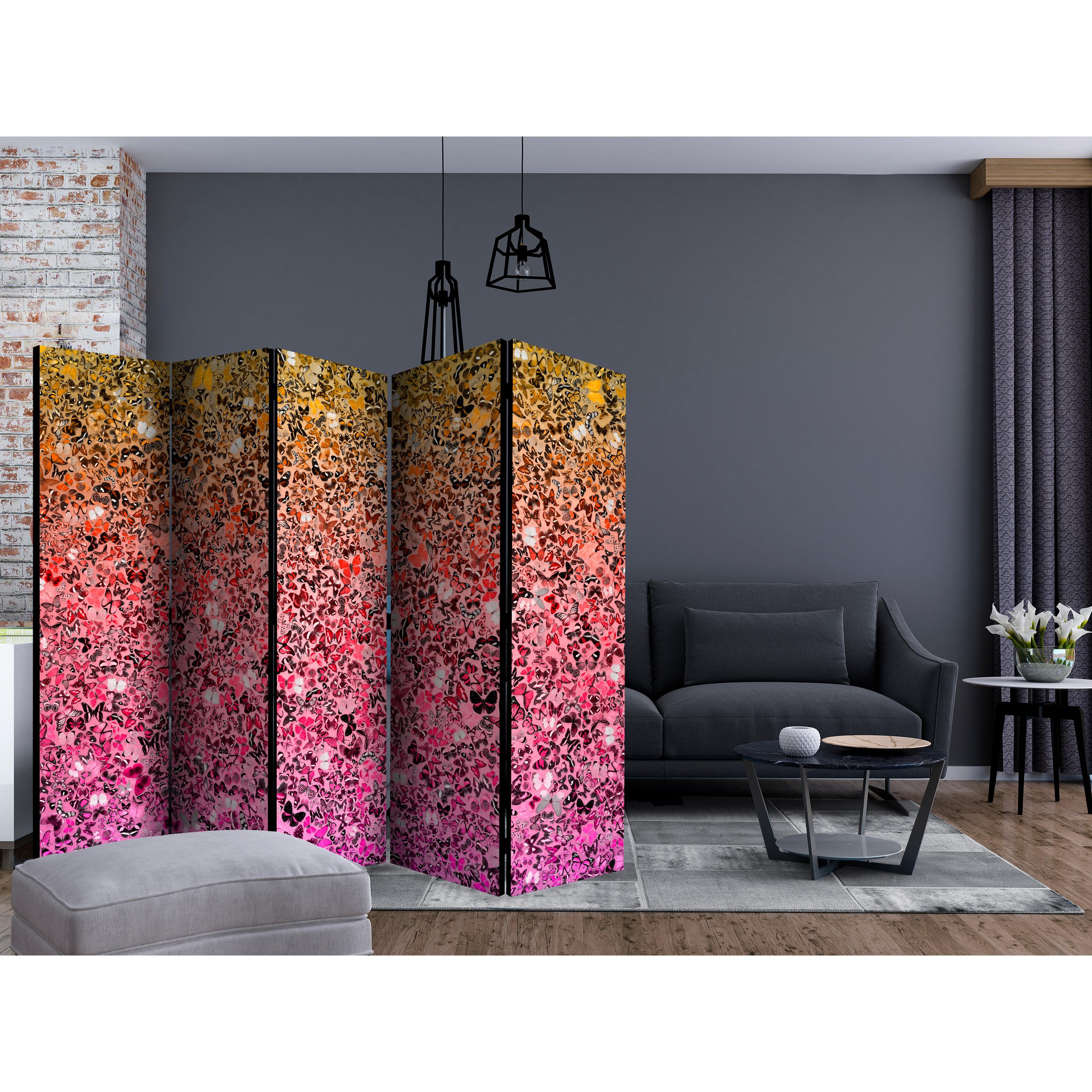 Rumsavdelare Skärmvägg Arkiio The Language of Butterflies II 225x172 cm