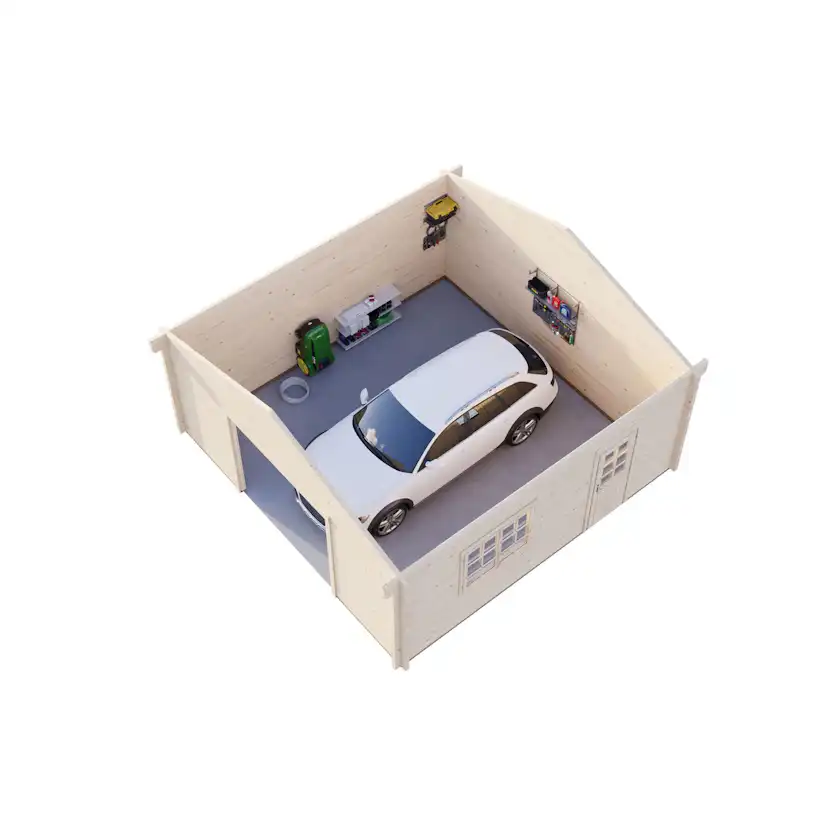Roger 27,7 m2 kit Impregnerad transparent