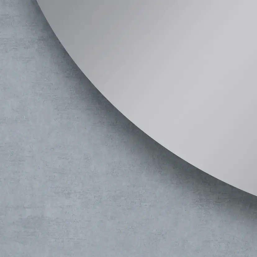 Spegel Vidi Moon Rund med LED-belysning