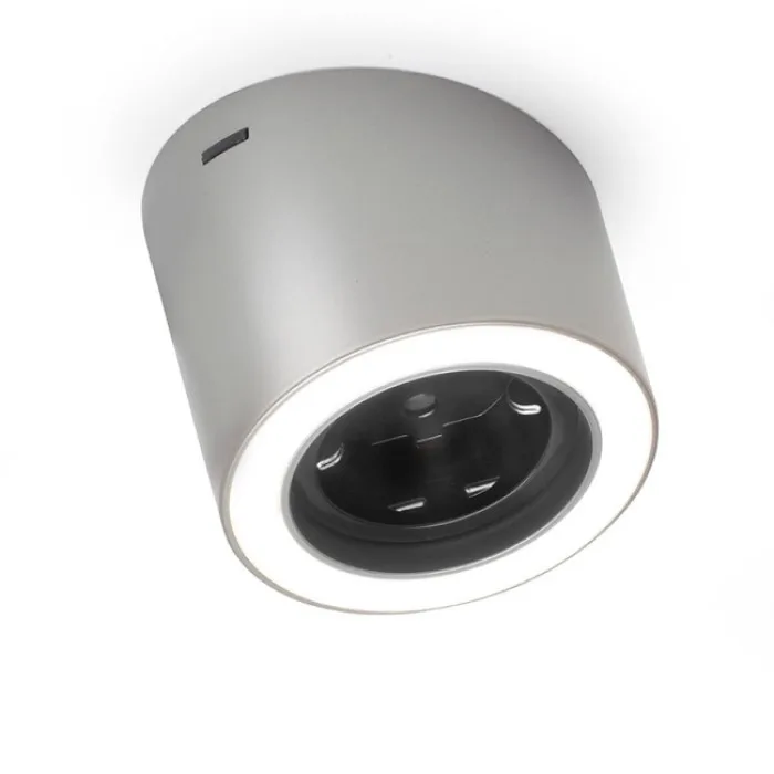 LED-spot Unika 24V/4,5W elutag 230V 2700 K rf-look Rostfri look