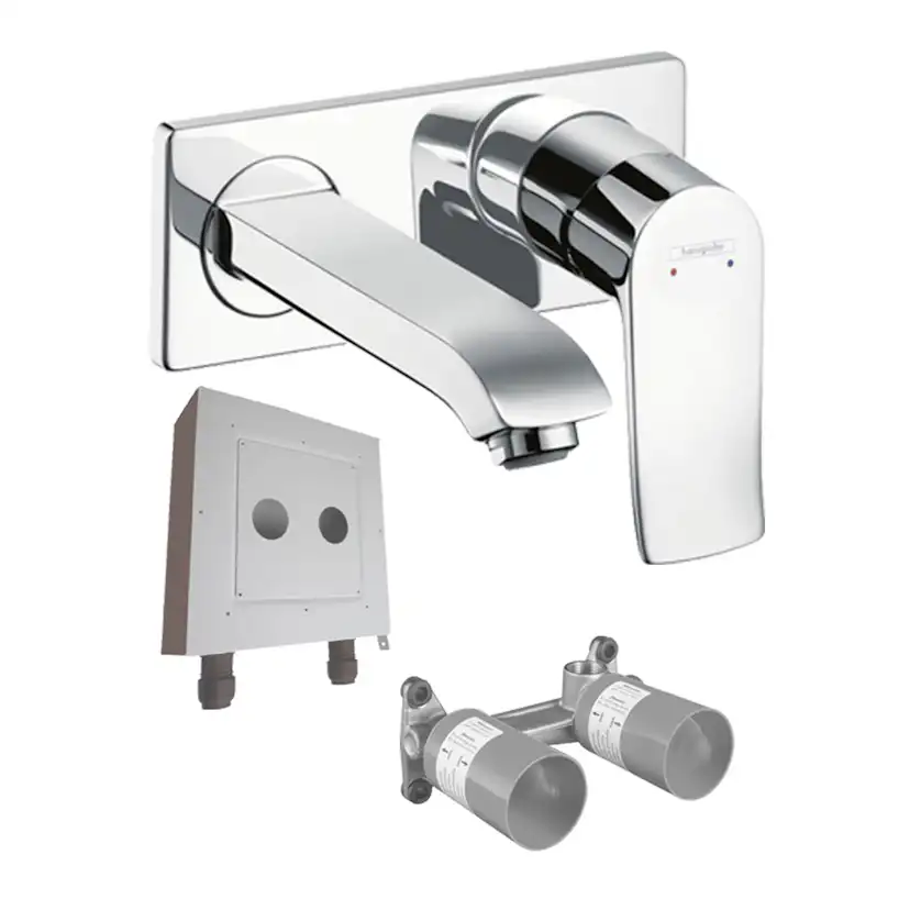 Tvättställsblandare Hansgrohe Metris Inbyggnadspaket