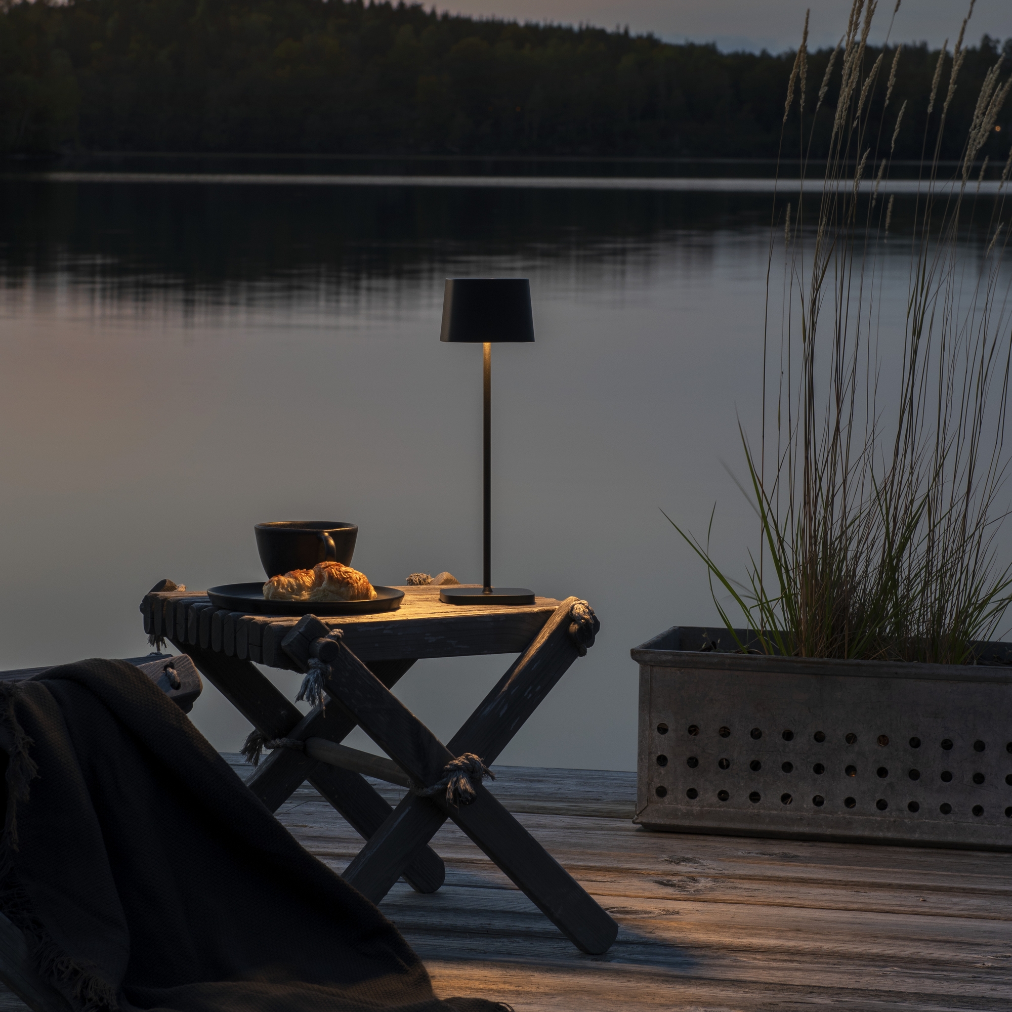 Portabel Lampa Gnosjö Konstsmide Capri Bordslampa USB
