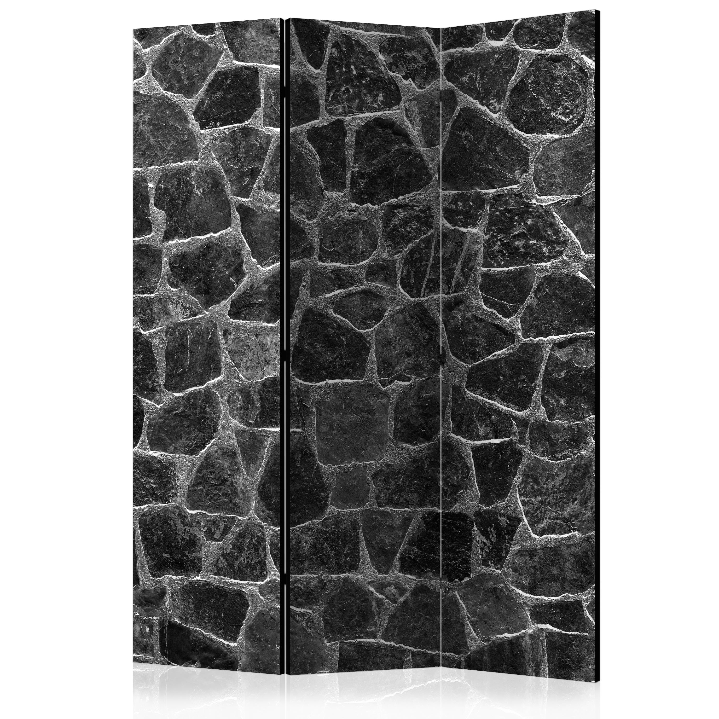 Rumsavdelare Skärmvägg Arkiio Black Stones 135x172 cm