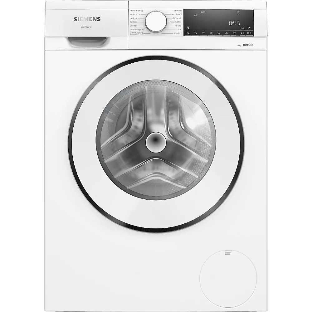 Frontmatad Tvättmaskin Siemens iQ500 WG54G2ZMDN med 10kg Kapacitet