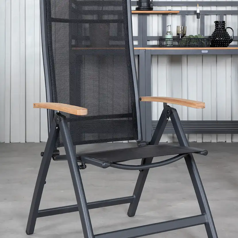 Matgrupp Venture Home Perla med 4 Perla Positionsstolar