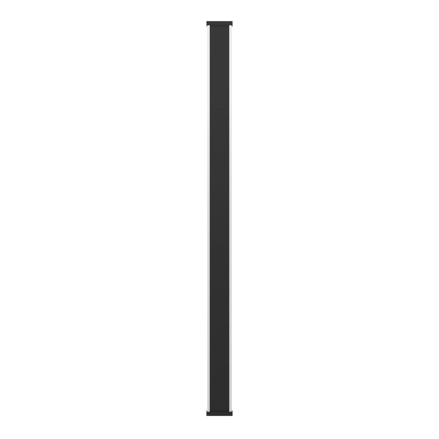 AL-LED-WL/2 L-970 SCHWARZ/WS 'NEVIANO' 970 mm