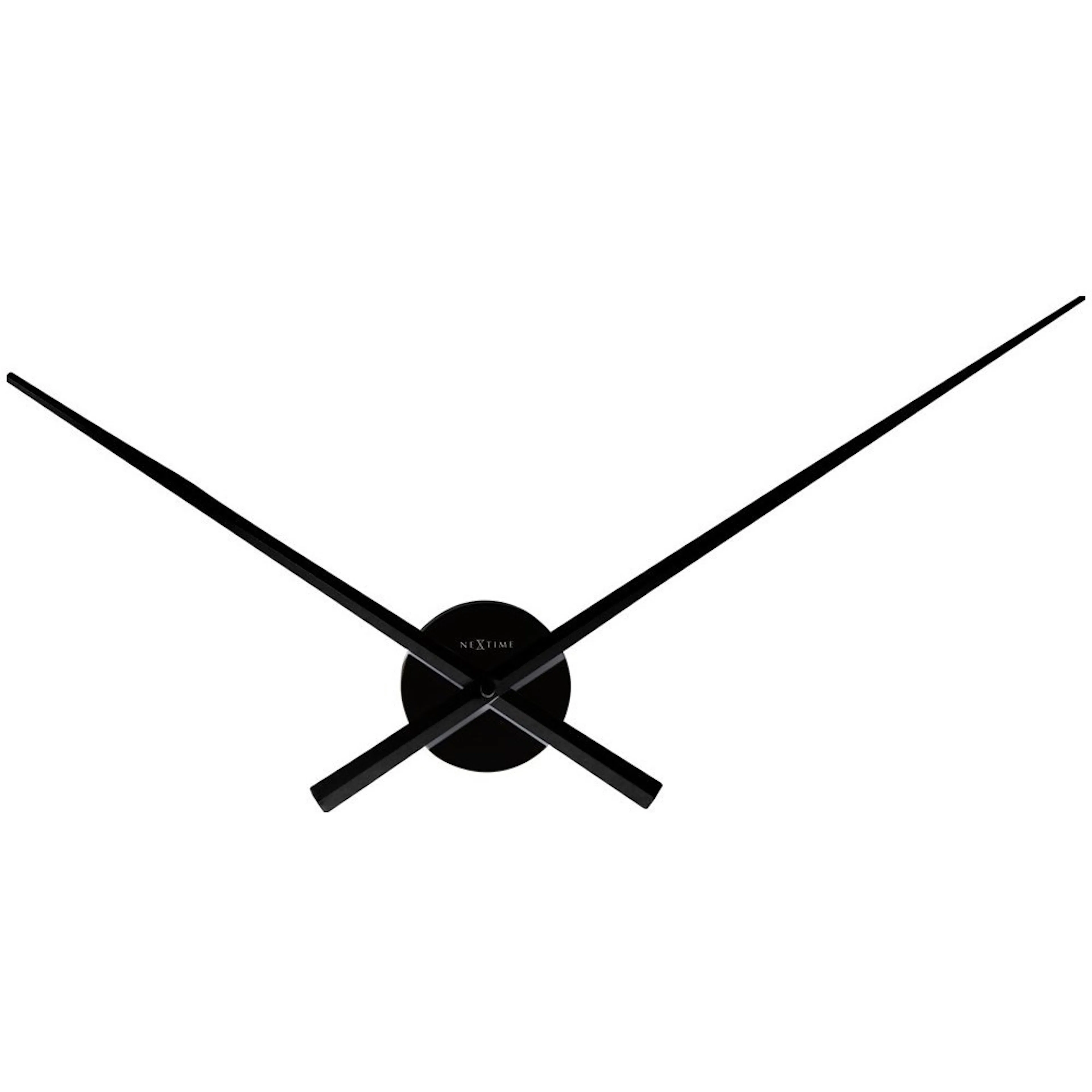 Hands - Väggklocka, Svart Svart