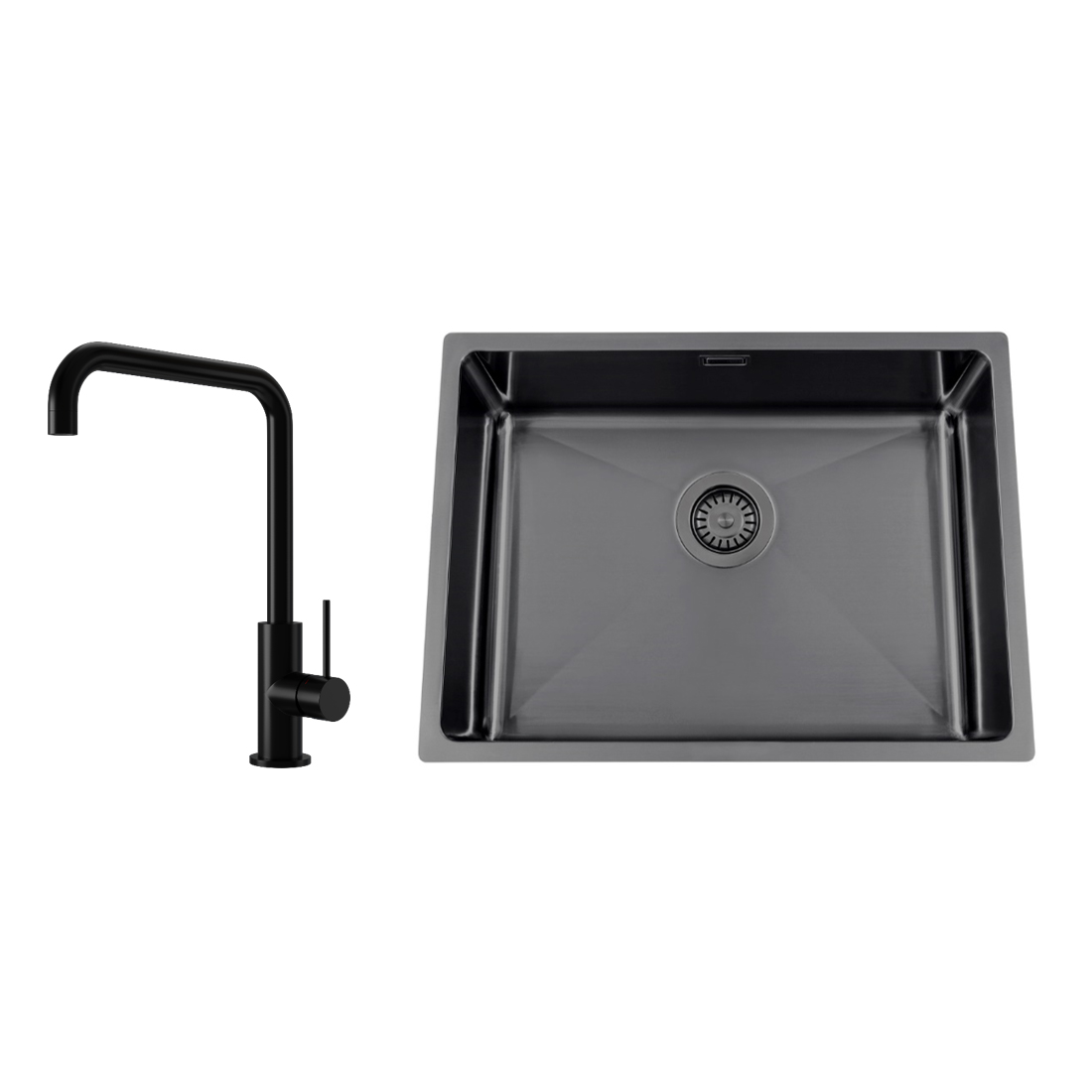 Diskho Nordic Tech Titan 530 X med Köksblandare Steel Mood Shadow