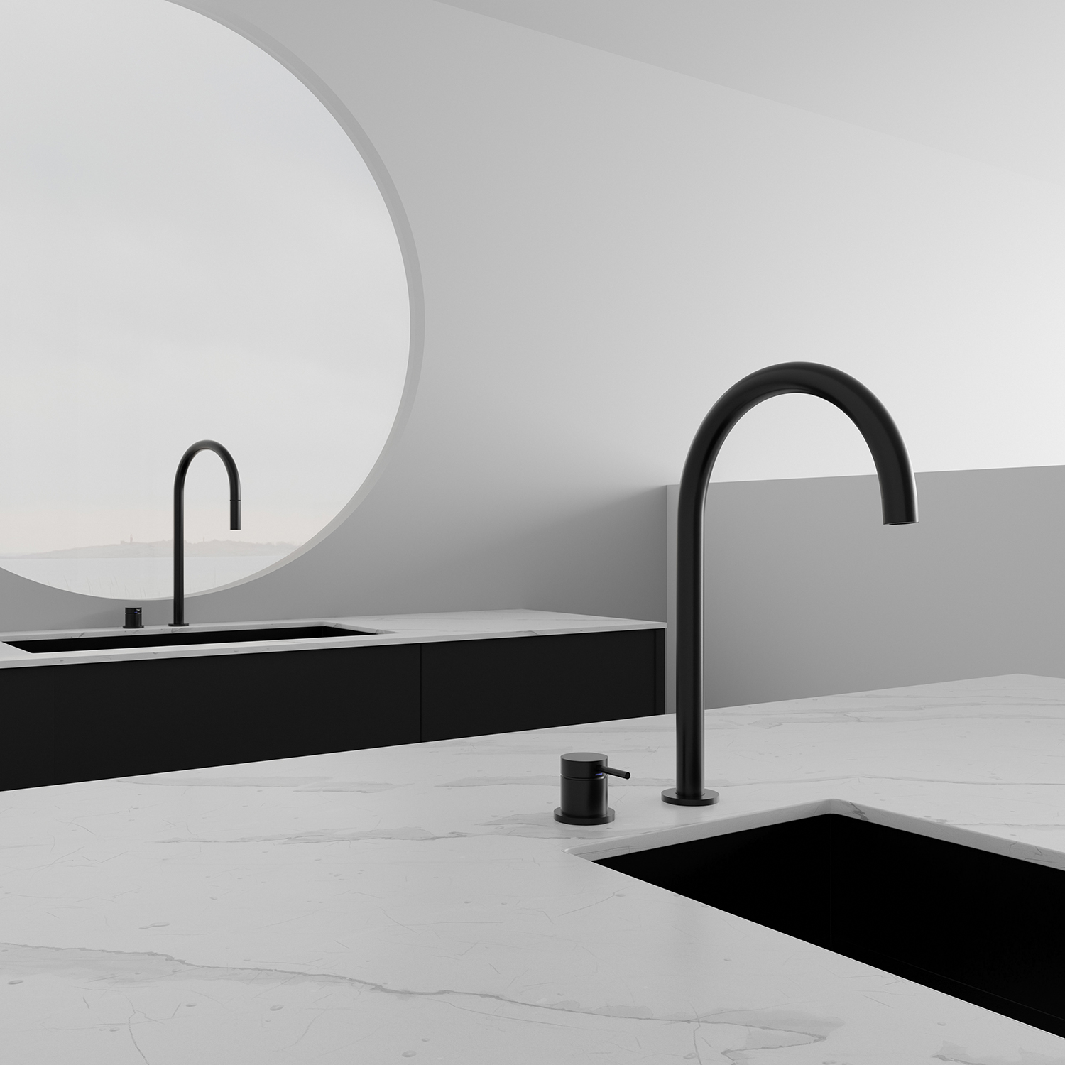 Köksblandare Scandtap Steel Harmonized K2