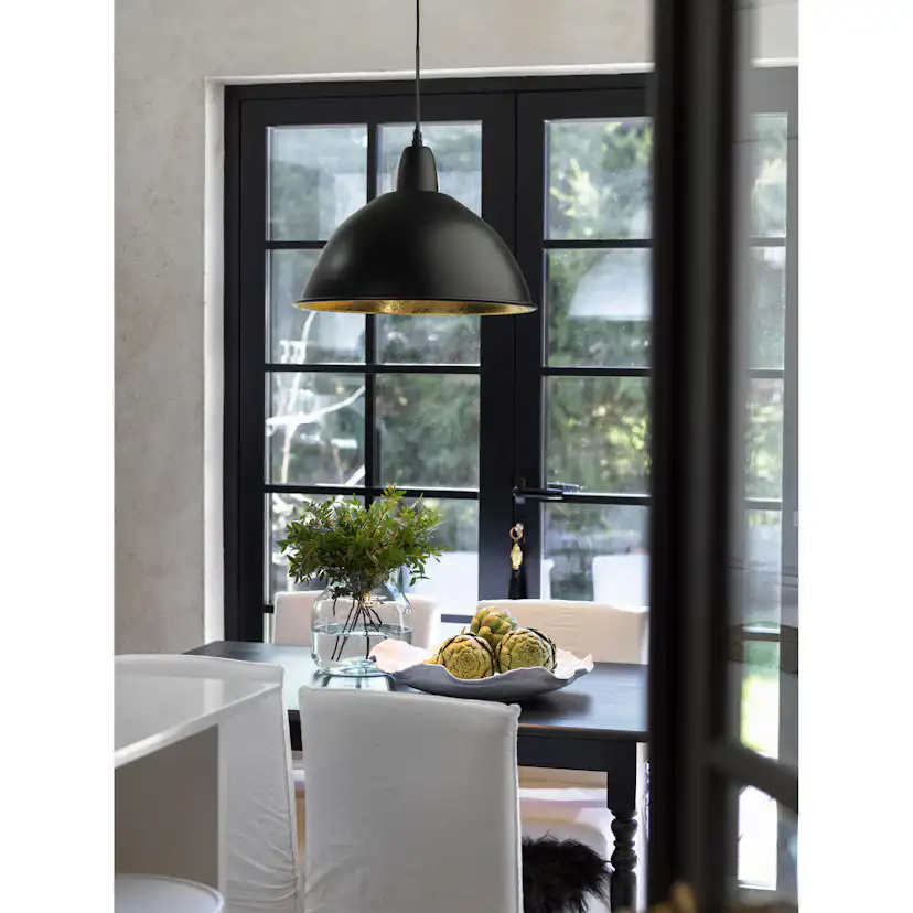 Classic Taklampa Svart 35cm Svart, B: 350 mm