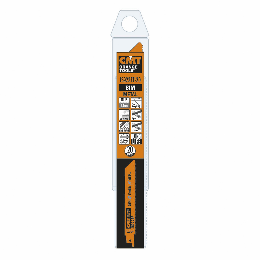 Tigersågblad CMT Orange Tools Metall 150mm BIM Flex JS922BF-5