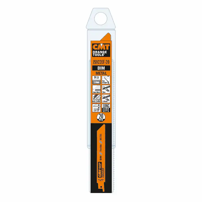 Tigersågblad CMT Orange Tools Metall 150mm BIM Flex JS922BF-5
