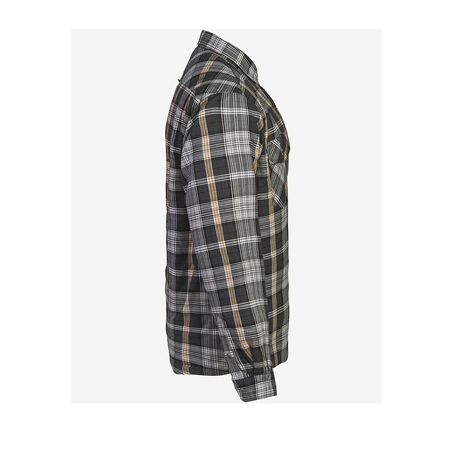 5157 Flanellskjorta quiltfodrad, M, Grå Storlek:M Grå
