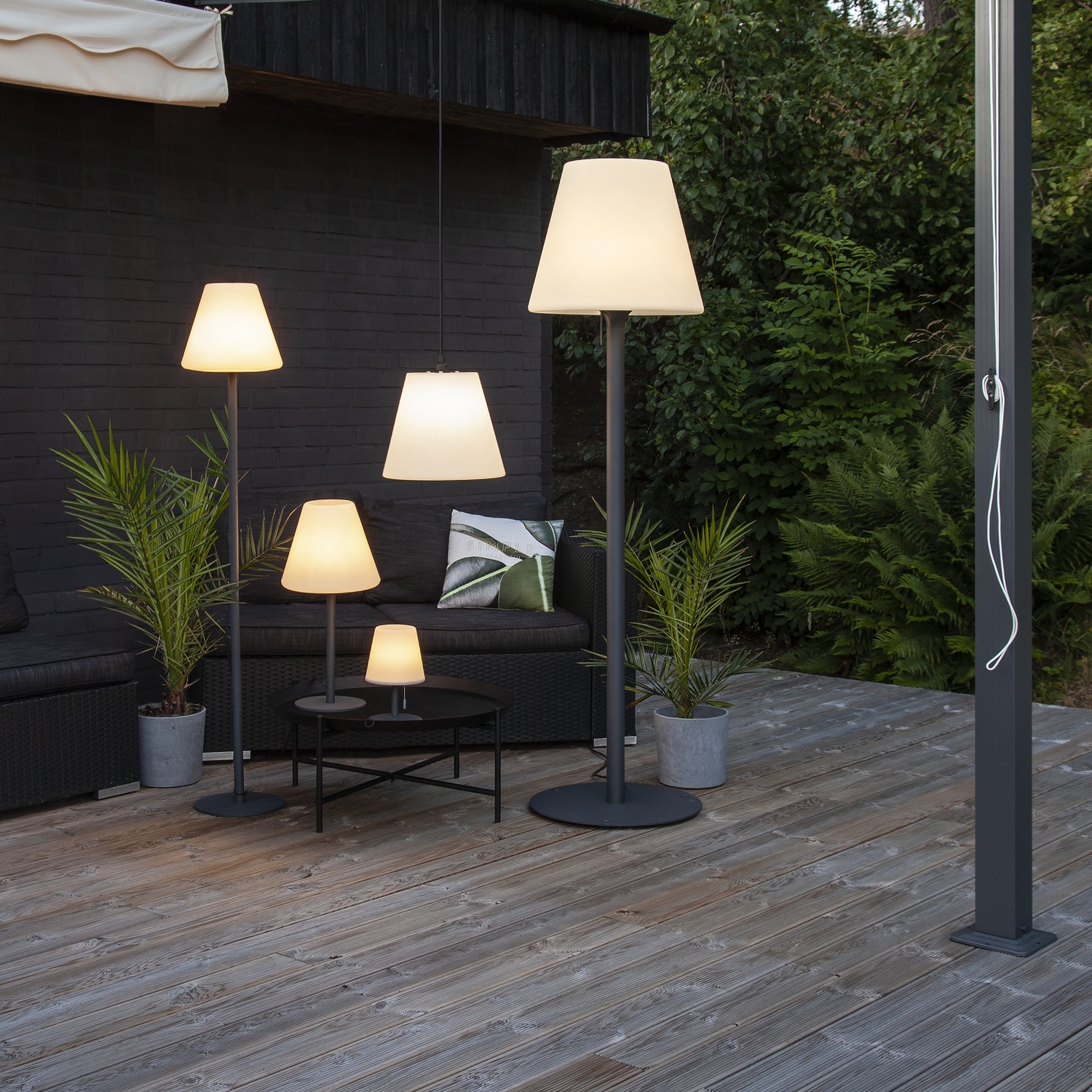 Lampskärm Star Trading GardenLight Kreta