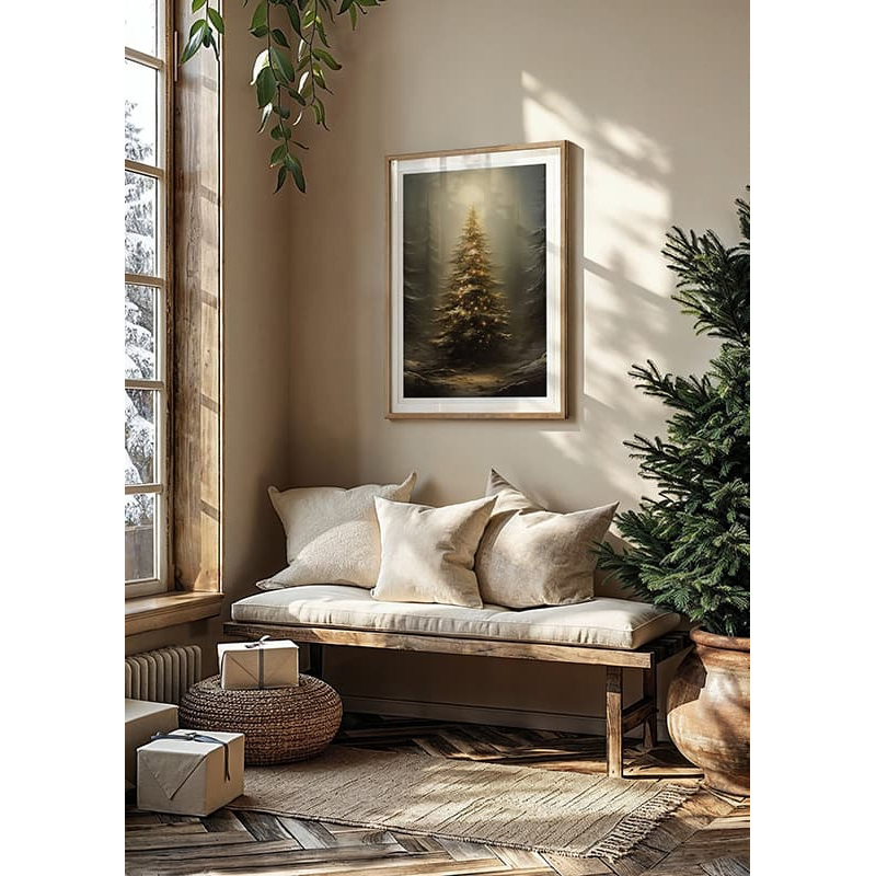 Poster Gallerix Christmas Tree Outdoor