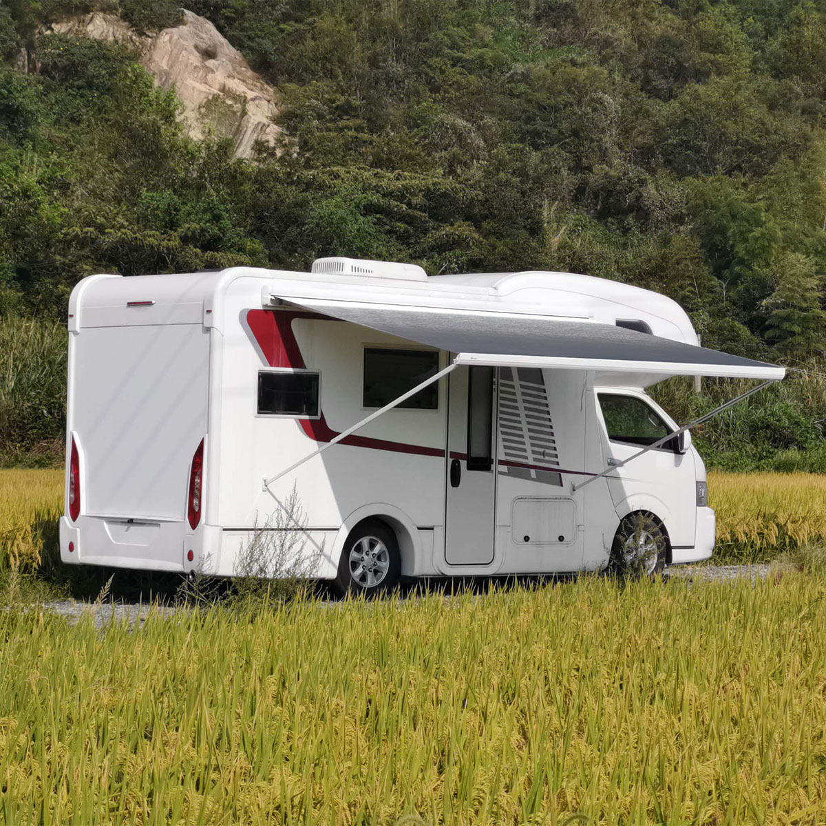 Markis Lyfco Väggmonterad För Husbil & Plåtis