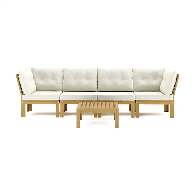 Loungesoffa Comfort Garden Lindha 4-sits Loungegrupp Utomhus