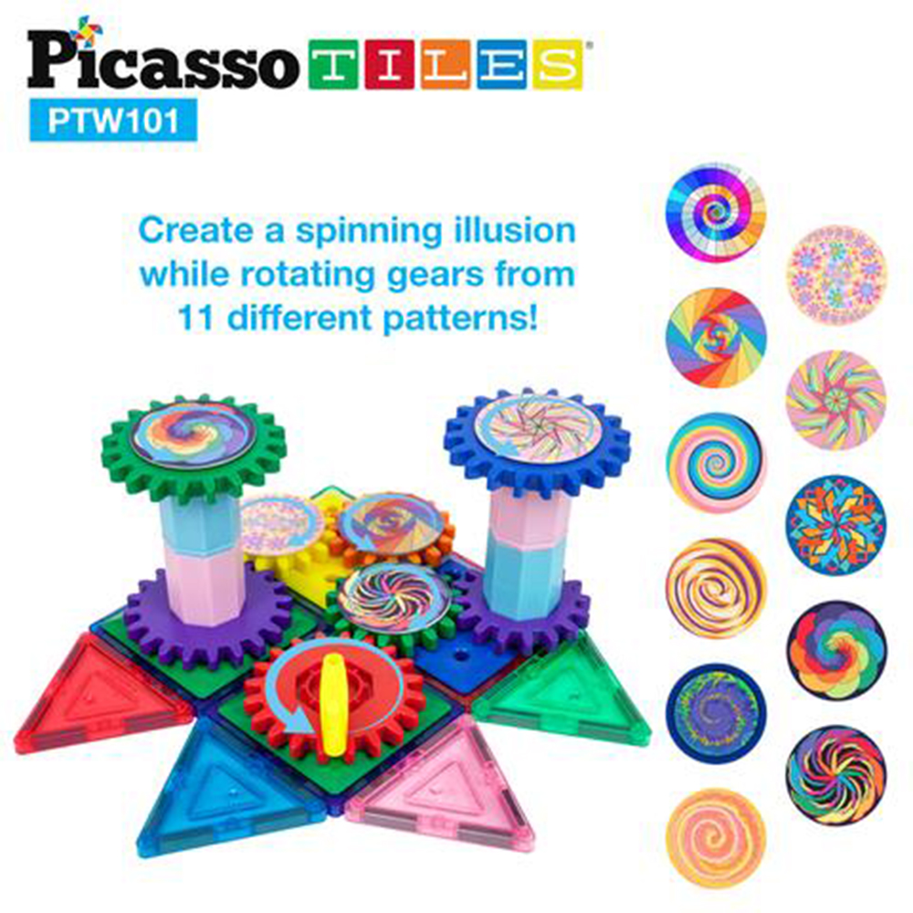 Kugghjul Picasso Tiles 101 Bitar