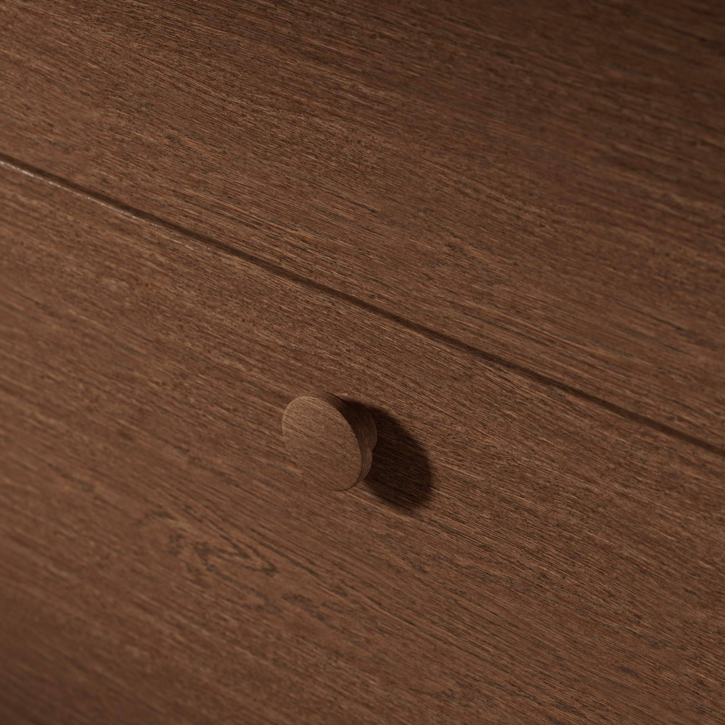 Knopp Dot, Dark Oak, Ø 50 mm. Dark Oak