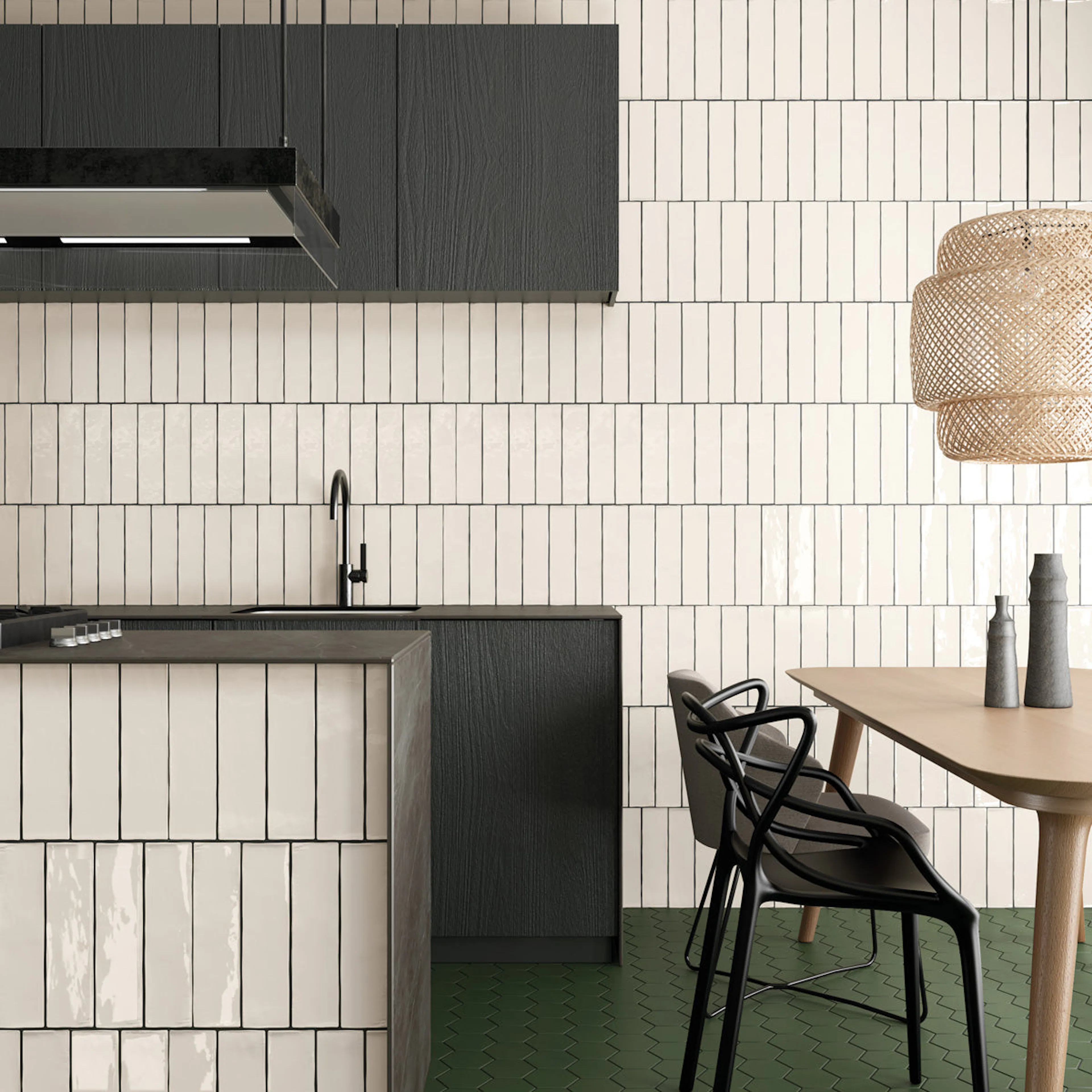 Kakel Tenfors Finca Cream Blank 7,5x30