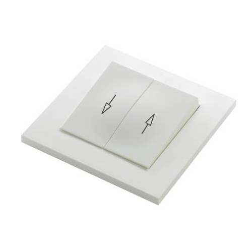 Strömbrytare Elko Plus Markis Fjällvit