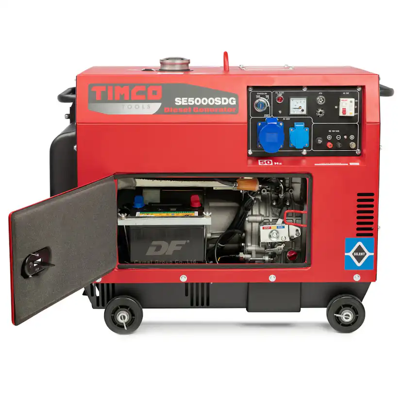 Elverk Timco SE5000SDG 230V Diesel Set
