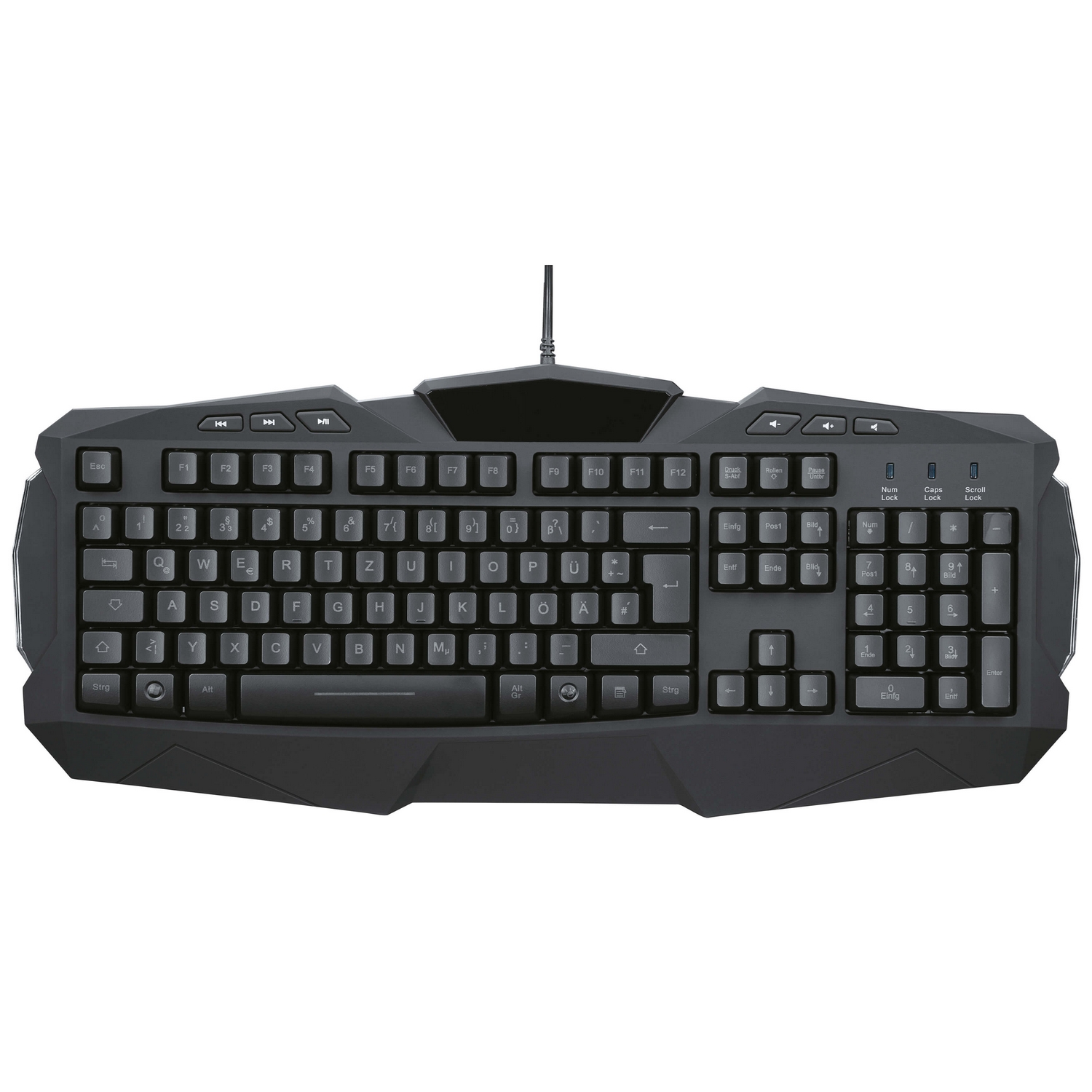 Tangentbord Urage Gaming Illuminated Nordisk Layout
