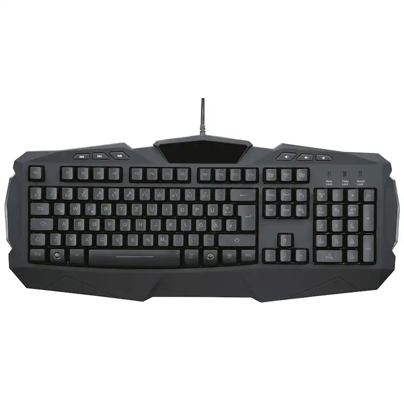 Tangentbord Urage Gaming Illuminated Nordisk Layout