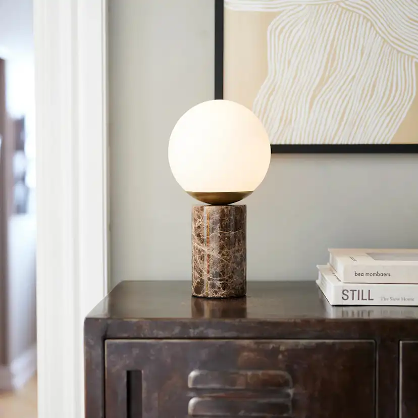 Bordslampa Nordlux Lilly Marble