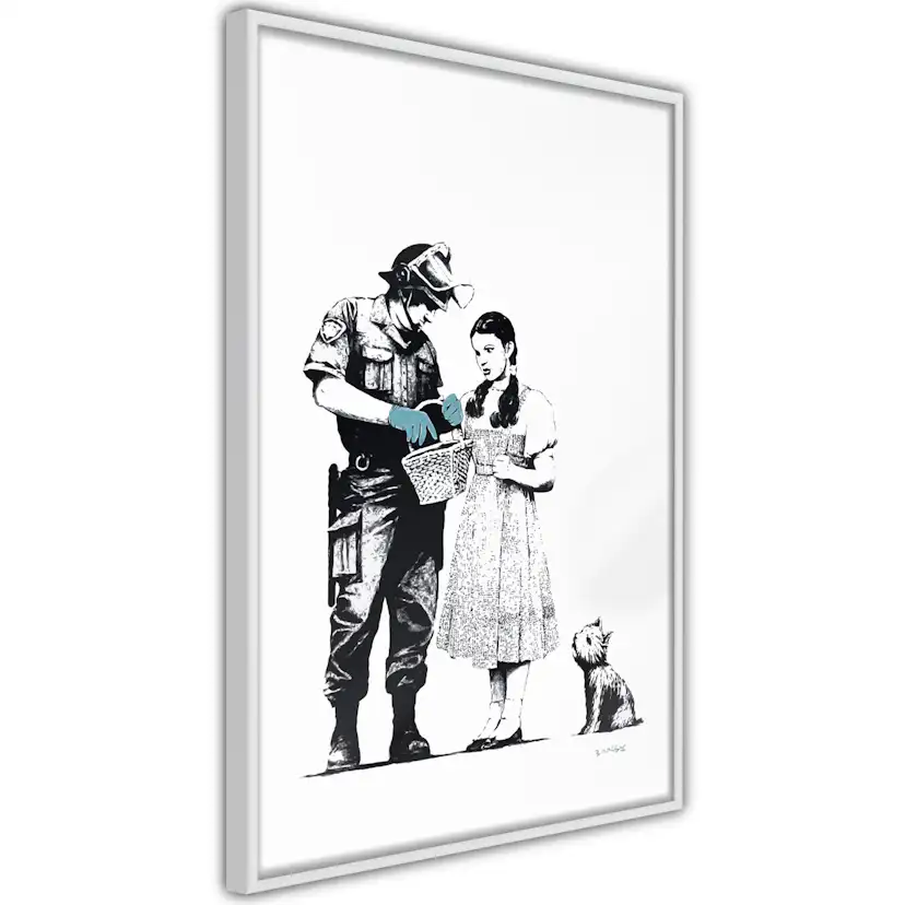 Poster Artgeist Affisch Dorothy and Policeman