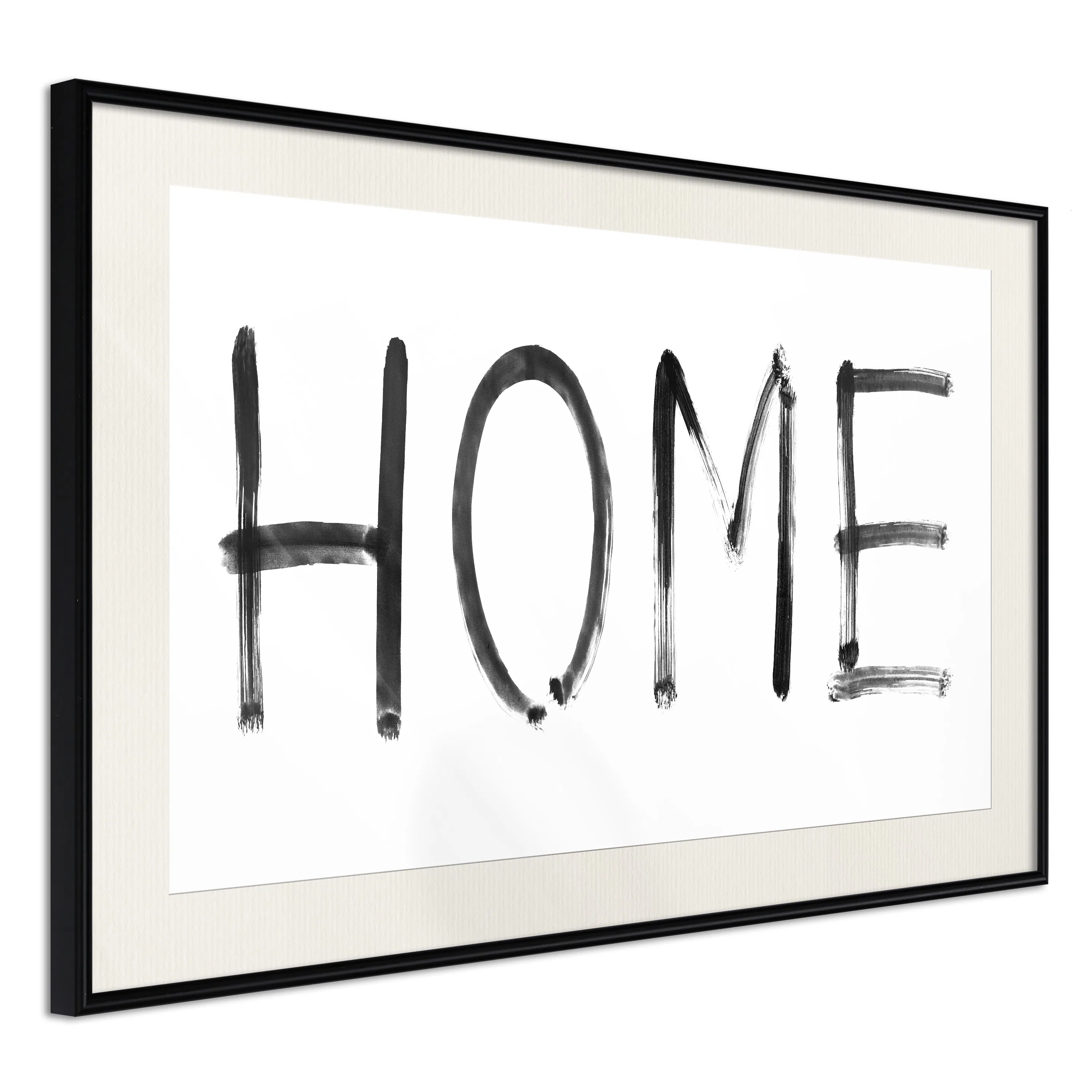 Poster Artgeist Affisch Black Home