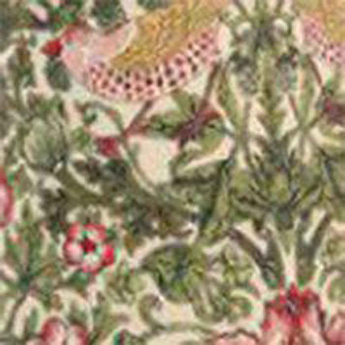 Bordsslampa PR Home Tove Lampfot i Metall med Vilja Lampskärm i William Morris Mönster