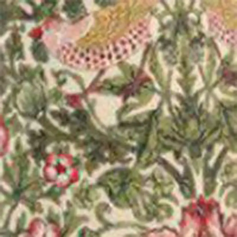 Bordsslampa PR Home Tove Lampfot i Metall med Vilja Lampskärm i William Morris Mönster
