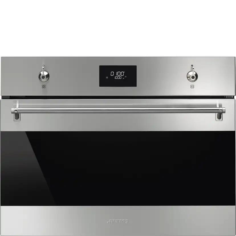 Ugn- och Mikropaket Smeg SO6302S3PX + SO4301M1X Ånga och Matlagningstermometer