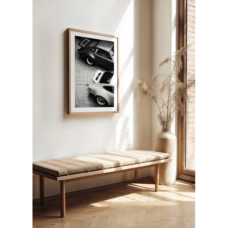 Poster Gallerix Porsche Vintage B&W