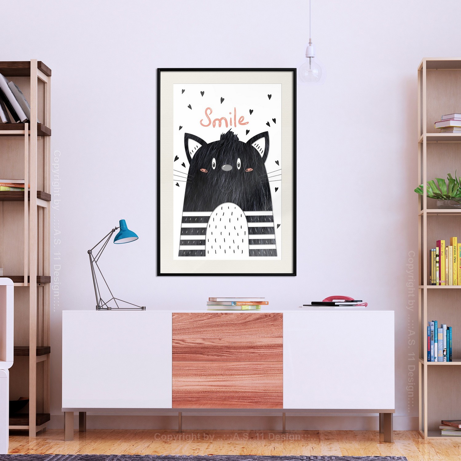 Poster Artgeist Affisch Smile