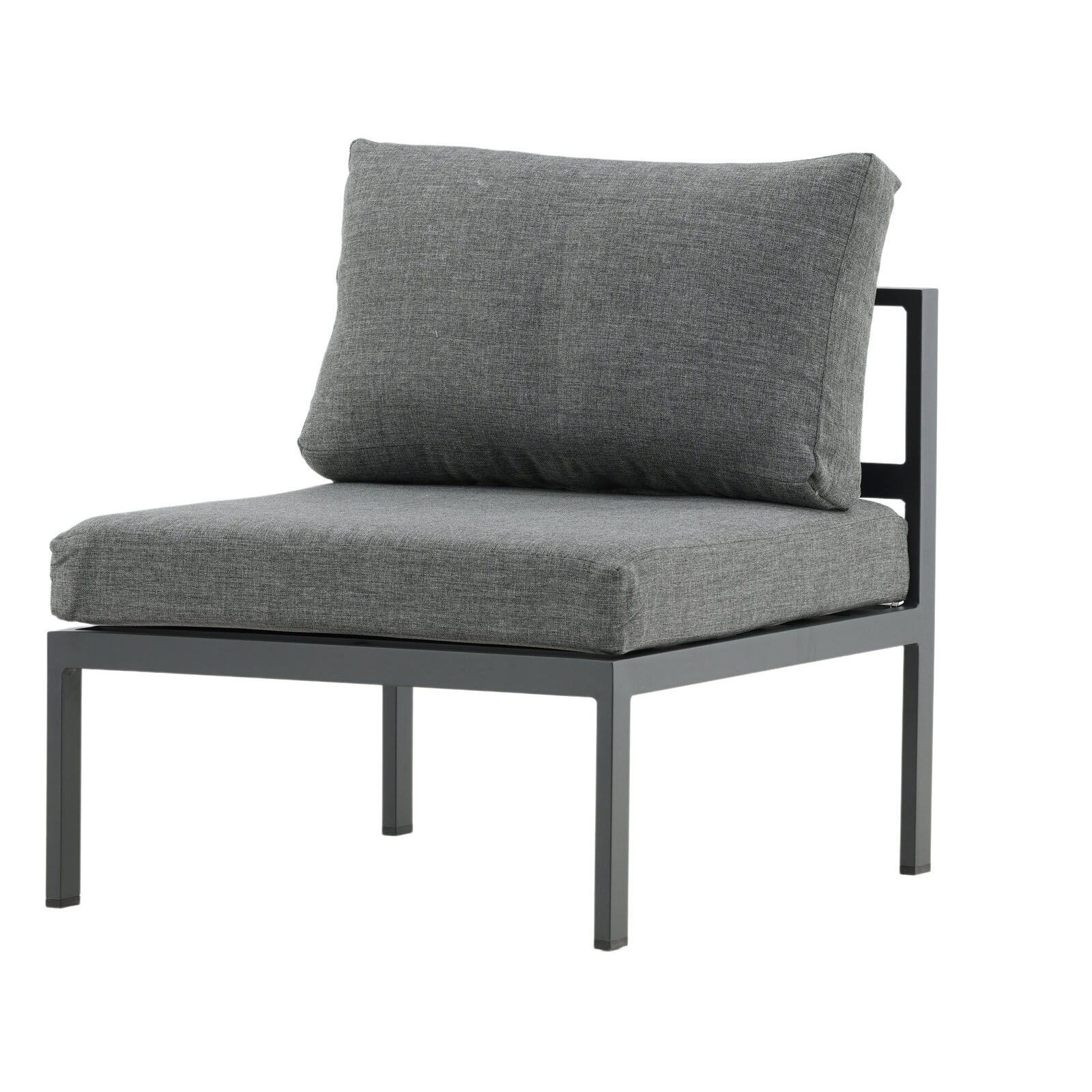 Copacabana Middle Part - Black Alu / Grey Cushion Black Alu / Grey Cushion