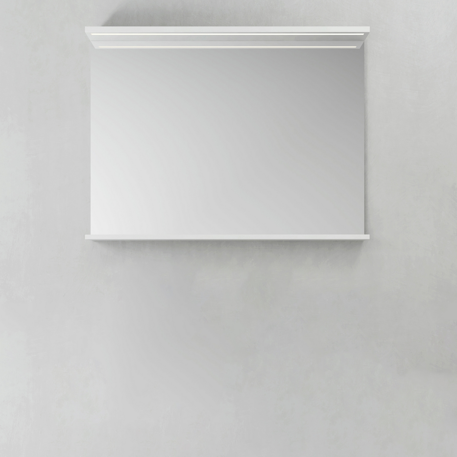 SPEGEL STORE LEDPROFIL VIT 900 Bredd: 900 mm, Vit Matt