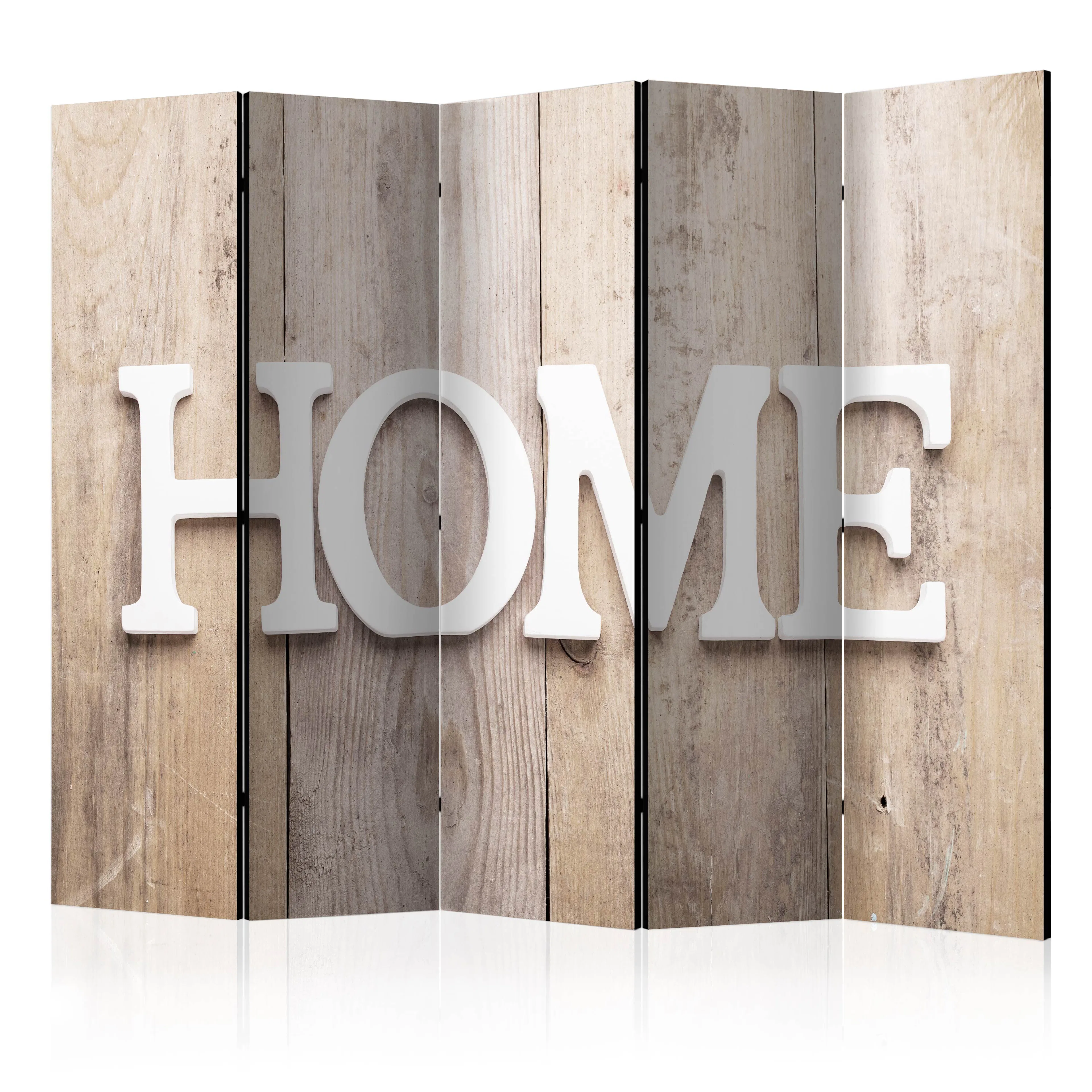 Rumsavdelare Skärmvägg Arkiio Home on wooden boards 225x172 cm