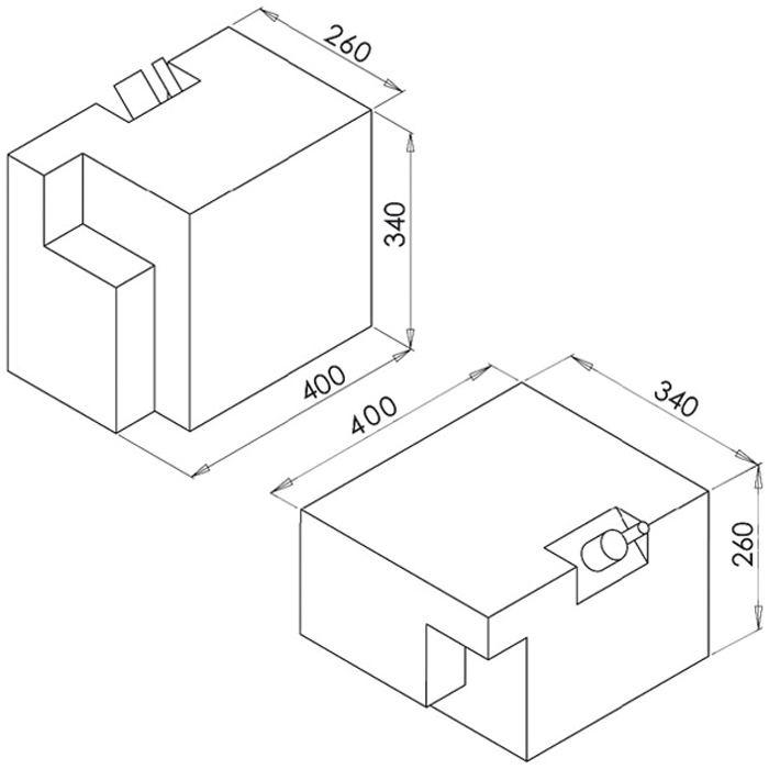 Vattentank Osculati 32 L