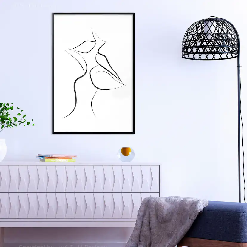 Poster Artgeist Affisch First Kiss