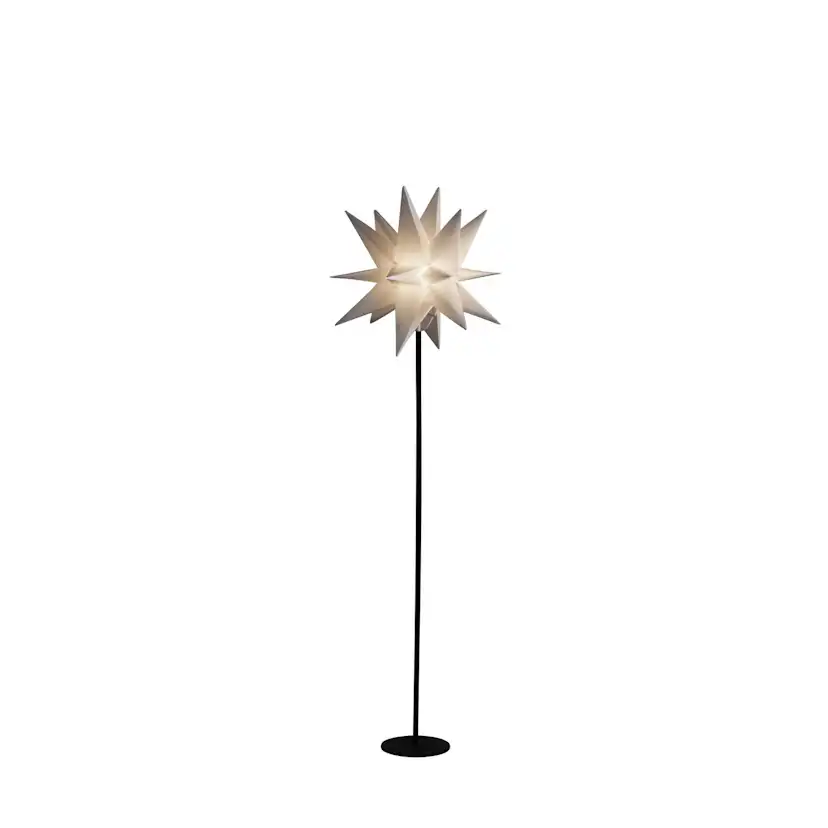 Adventsstjärna Gnosjö Konstsmide Stående 3D Plast LED