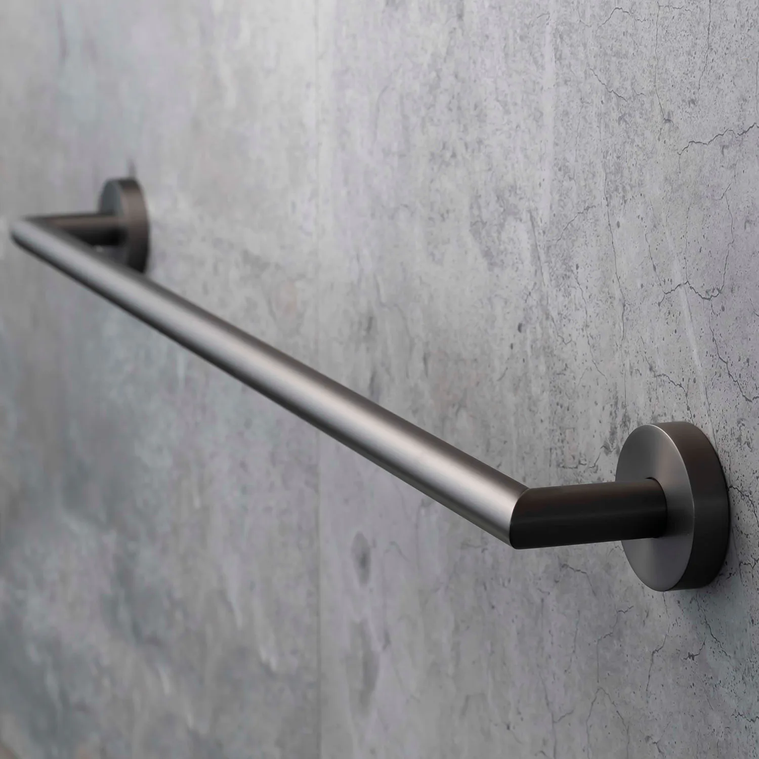 Graphit Handduksstång Bredd: 655 mm