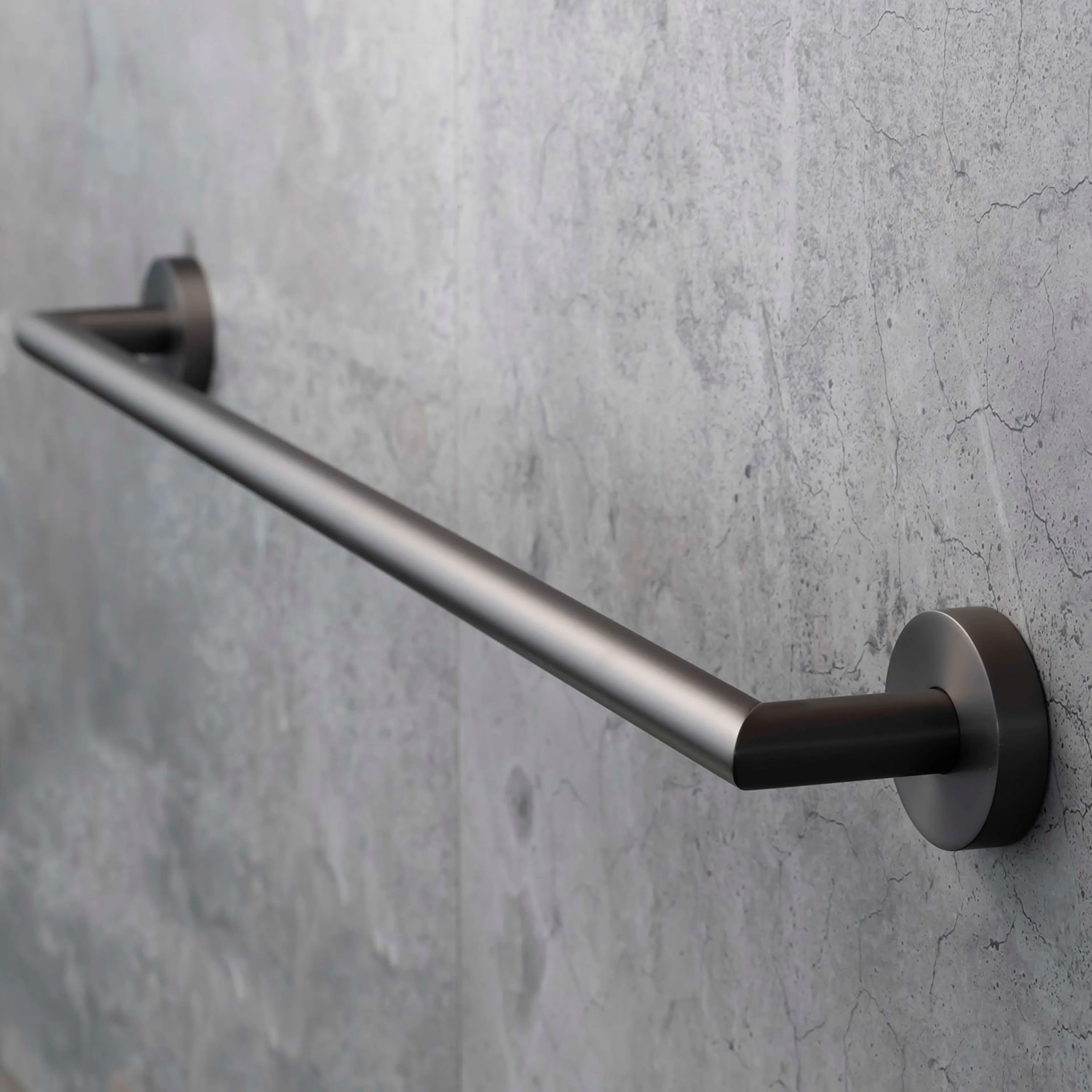 Graphit Handduksstång Bredd: 655 mm