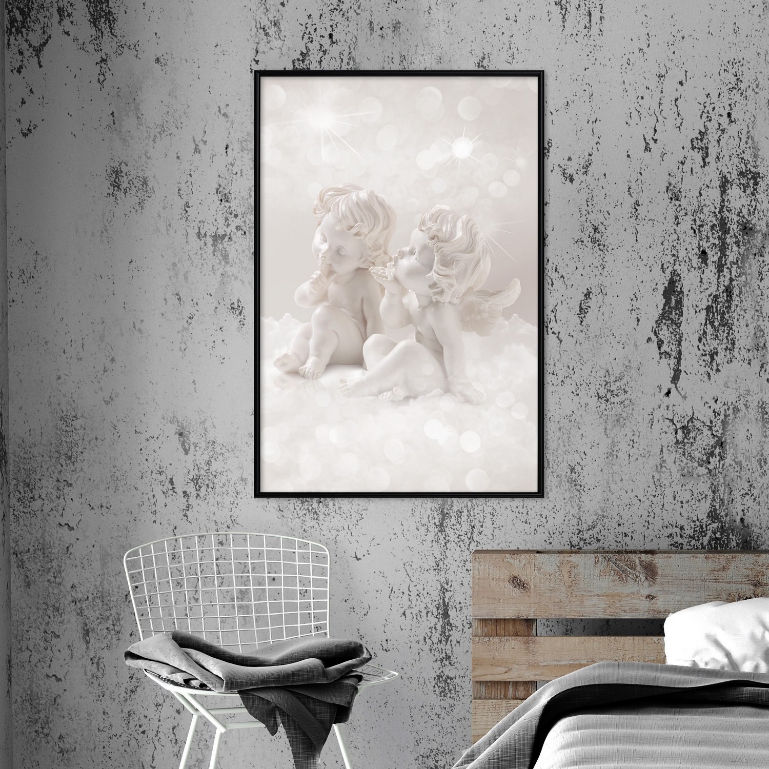 Poster Artgeist Affisch Love in the Clouds