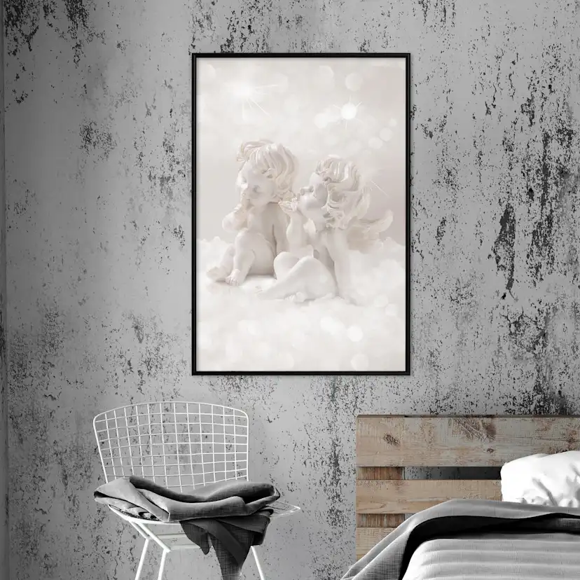 Poster Artgeist Affisch Love in the Clouds
