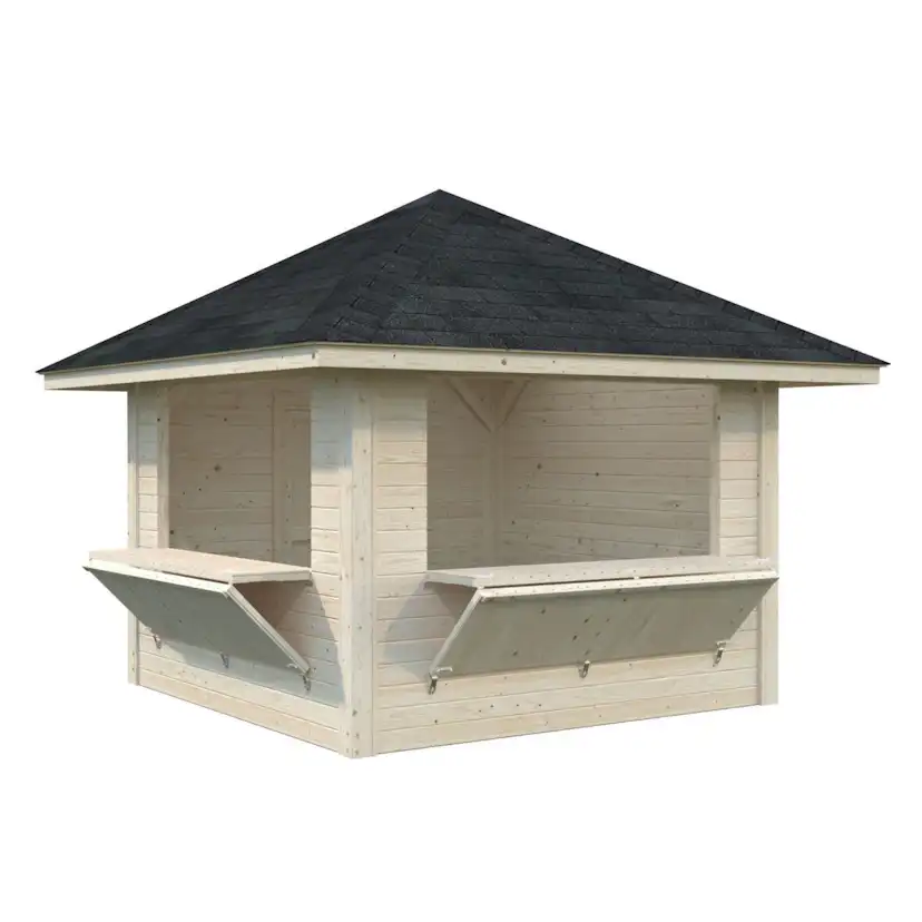 Kiosk Palmako Bianca 8,3 m2 Set 105