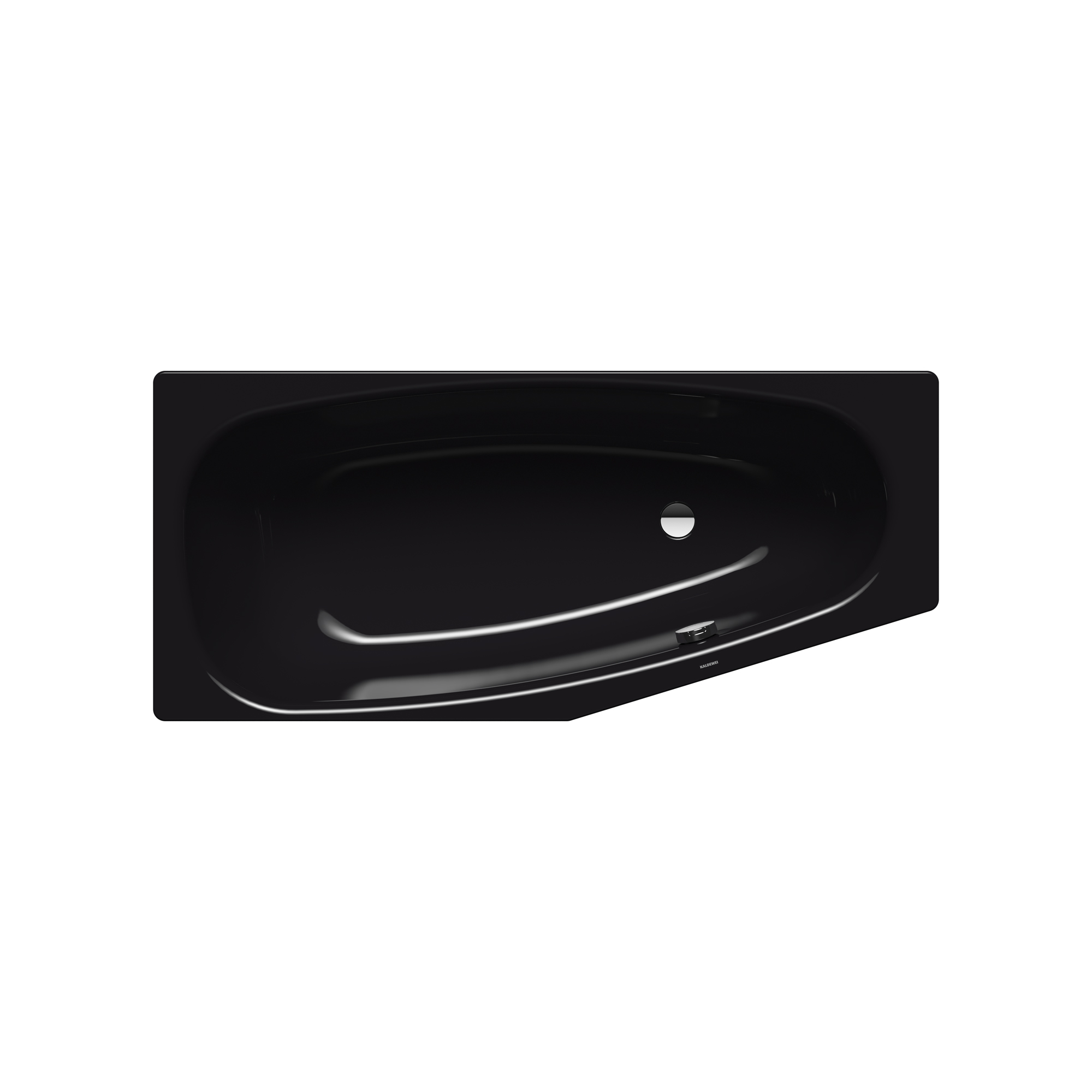 Inbyggnadsbadkar Kaldewei MinixStorlek: 1570x700x420 mm, Färg: Black, Utförande: Höger